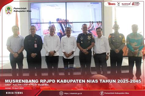 Pelaksanaan Musrenbang RPJPD Kabupaten Nias Tahun 2025 2045