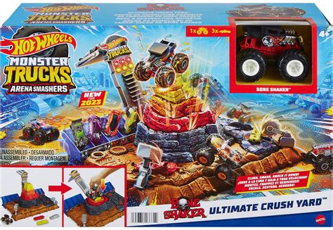 Customer Reviews Hot Wheels Monster Trucks Arena Smashers HNB96 Best Buy