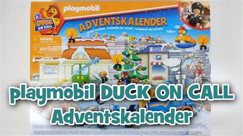 Überraschend gut playmobil Adventskalender Duck on Call 70901