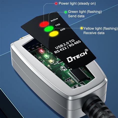 DTECH DT 5019 USB To RS485 422 Industrial Converter Serial Line