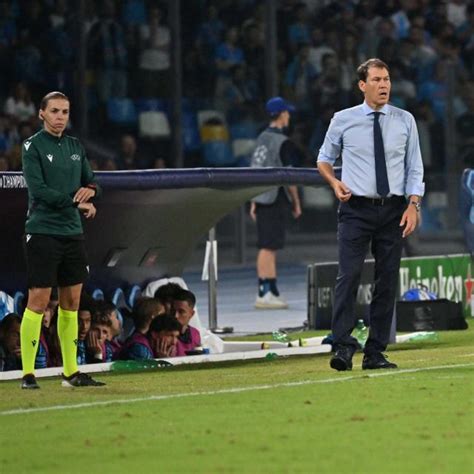 Rudi Garcia Naples Avant Le Match Contre L Union Berlin En Ligue Des