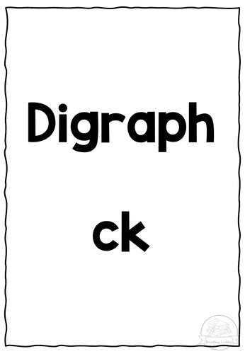 Ck Digraph Teaching Resources