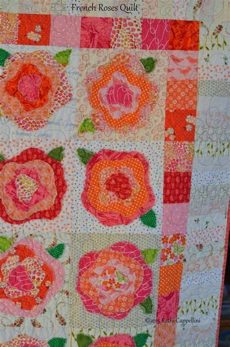 French Rose Quilt Pattern Free Web Quilt As You Go And Make This