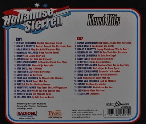 Hollandse Sterren Kerst Hits 2 CD Box Hollandse Sterren CD