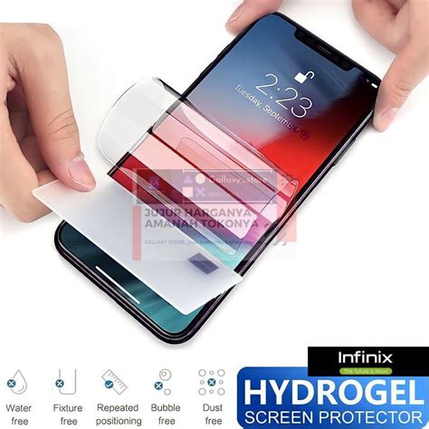 Jual HYDROGEL SCREEN PROTECTOR INFINIX NOTE I HOT G PLAY S I Shopee Indonesia