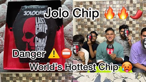 Worlds Hottest Jolo Chip Challenge 🔥🔥🥵 Overhyped 😙 It Was Easy How To Eat Like A Pro 😉