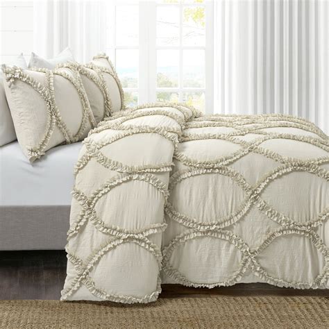 Riviera 3 Piece Comforter Set Lush Decor Lushdecor