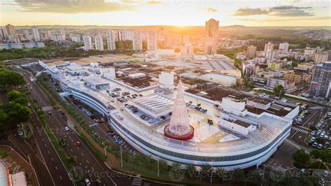 Aerial Image Of Ribeirao Shopping The Largest Mall In Ribeirao Preto