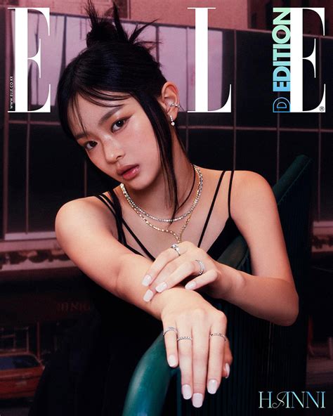 Newjeans Member Hanni Covers Elle Korea D Edition