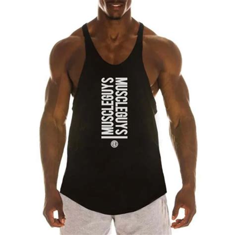 Brand Bodybuilding Clothing Gyms Stringer Tank Top Men Musculation Vest