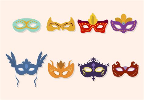 Flat Masquerade Ball Vectors 148524 Vector Art At Vecteezy