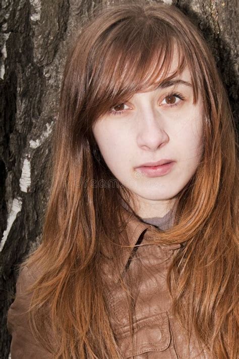 Beautiful Long Hair Brunette Stock Image Image Of Teen Pretty 13265915