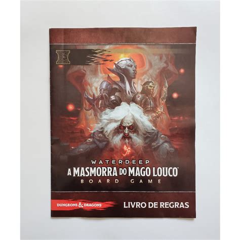 Livro De Regras D&d - Livro de Regras | Manual - D&D Dungeons & Dragons Waterdeep A Masmorra ...