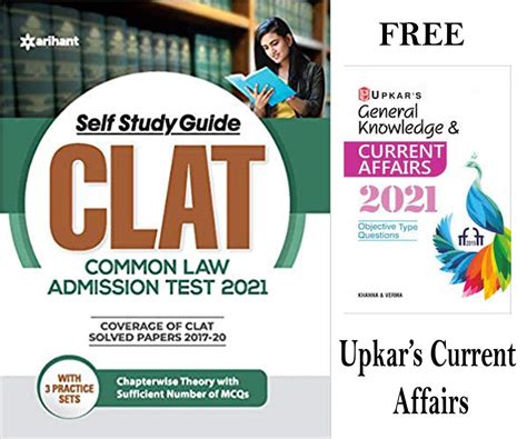 Self Study Guide Clat Common Law Admission Test 2021 By Arihant