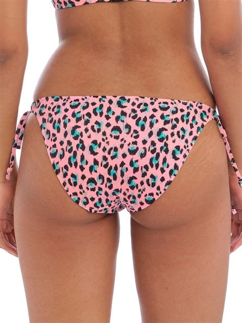 Bikinisets Sales Freya Cala Fiesta Tie Side Bikini Brief Leopard