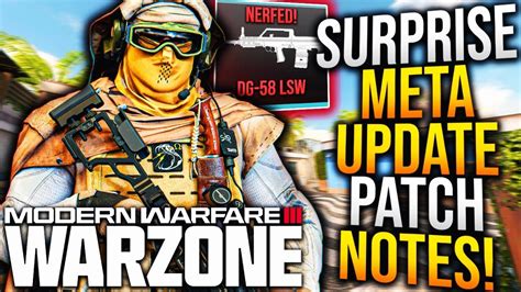 Whosimmortal Warzone Surprise Meta Update Patch Notes And New Gameplay