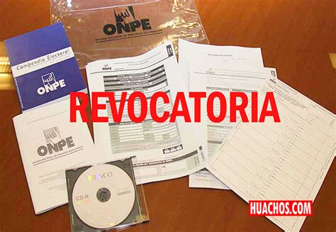 No Te Dejes Sorprender Onpe No Vende Kits Para Revocatorias