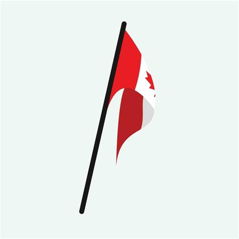 Canada Flag Icon Vector Art At Vecteezy