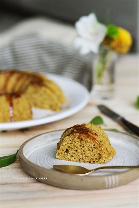 BOLO DE FUBÁ SEM GLÚTEN VEGANO Flor de Sal