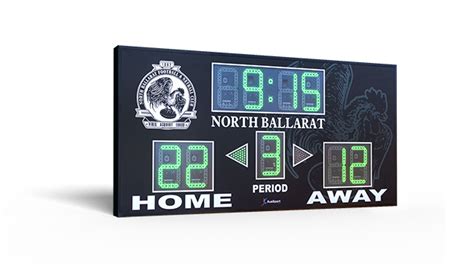 Timeless Netball Scoreboard Aussport Scoreboards