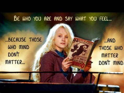 Whats Your Favorite Harry Potter Quote Luna Lovegood Quotes Harry Potter Luna Lovegood