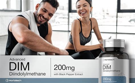 DIM Suplemento 200 mg Diindolilmetano avanzado 200 cápsulas