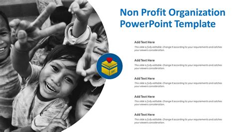 Non Profit Organization Powerpoint Template Non Profit Ppt Templates