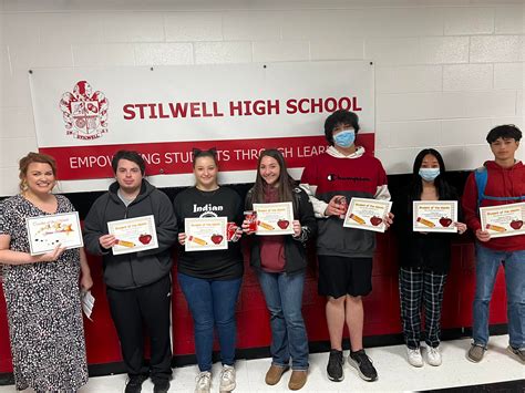 Congratulations To The February Stilwell High School