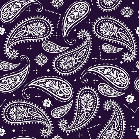 Paisley Seamless Pattern 2859207 Vector Art At Vecteezy