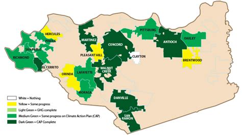 Contra Costa County Map Cities | Cities And Towns Map