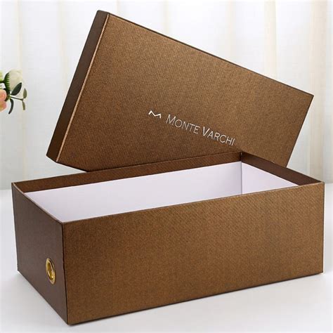 Brown Universal Shoe Box | Custom Cardboard Boxes