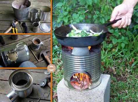 Diy Portable Tin Can Rocket Stove The Owner Builder Network