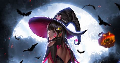 梁星 Halloween Dva Kiko Lのイラスト Pixiv