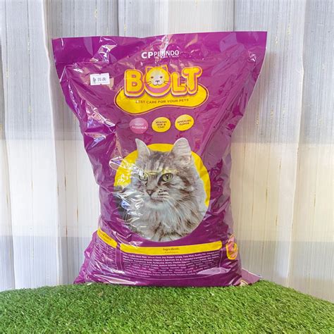 Jual Bolt Ikan Kg Gr Makanan Kering Kucing Dry Food Shopee