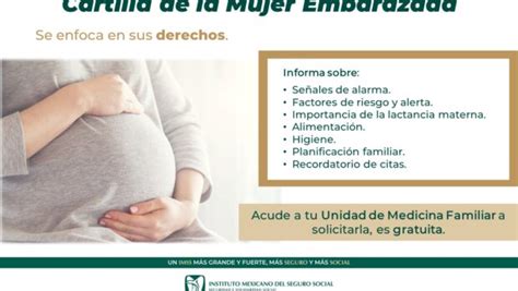 Resalta IMSS Chihuahua Bondades De La Cartilla De La Mujer Embarazada