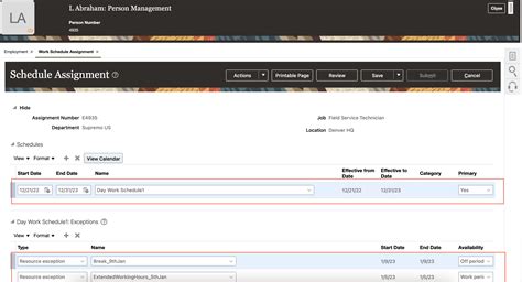 Verify The Oracle Hcm Ofs Worker Availability Integration