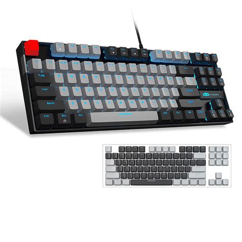 Mechanical Gaming Keyboard With Blue Switch Magegee Led Blue