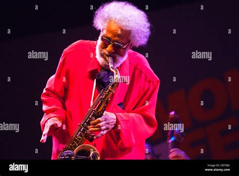 Sonny Rollins Performs On The Jimmy Lyons Stage Th Monterey Jazz