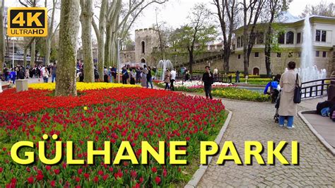 G Lhane Park Walking Tour K Uhd Fps Gulhane Park Istanbul