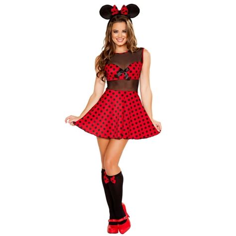 Cute Miss Mouse Costume, Sexy Mouse Costume - Walmart.com - Walmart.com