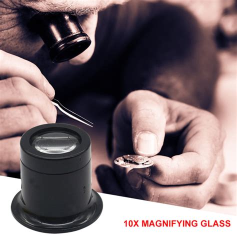 X Portable Monocular Magnifying Glass Magnifier Loupe Eye Magnifier