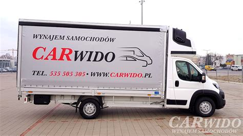 Peugeot Boxer Plandeka 10EP 23 lub 24 5 m3 Carwido wypożyczalnia