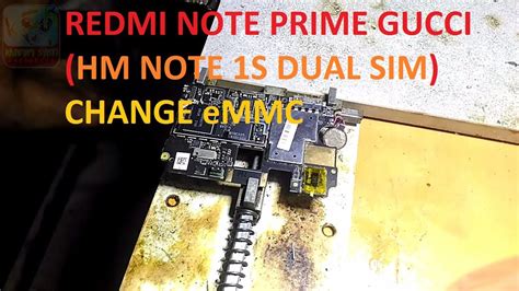 Xiaomi Redmi Note Prime G Dual Sim Emmc Hm Note S Gucci Hardware