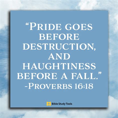 Pride Brings Failure; Humility Lifts You Up (Proverbs 16:18) - Your ...