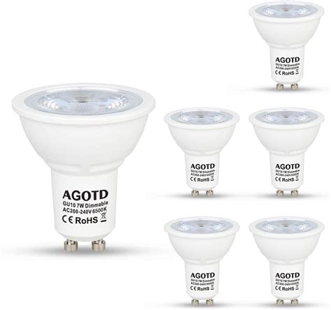 Agotd Ampoule Gu Led W V Full Dimmable Haute Compatibilit No