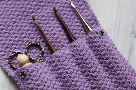 Easy Crochet Hook Case Crochet Pattern Etsy