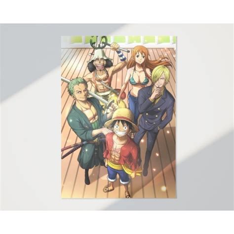 Anime One Piece A4 Size Wallpaper Poster Collection Shopee Philippines