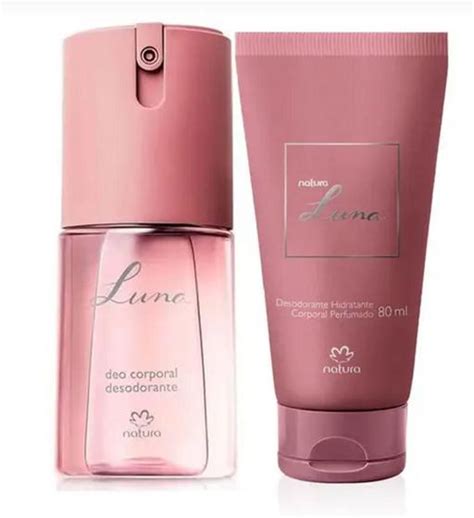 Kit Luna Desodorante 100ml Hidratante Corporal 80ml Natura