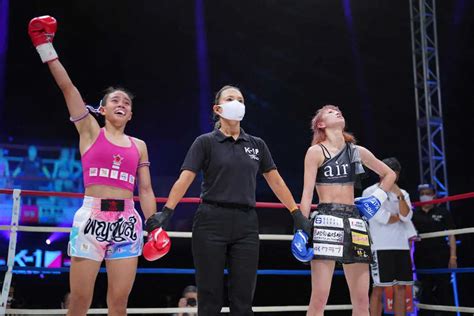 ＜kー1 World Gp Japan Ring Of Venus＞k－1 World Gp初代女子アトム級王座決定トーナメント決勝戦、判定で