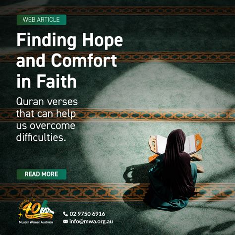 Finding Hope And Comfort In Faith Quran Verses That Can Help Us